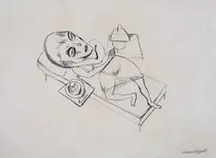 Bubu de Monte Parnasse by Lasar Segall, litogravura sobre papel, offered Jun 2018