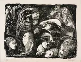 Maciej Babiński, Sem Título, 1983, litogravura sobre papel