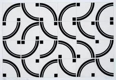 Trama (Instituto Rio Branco) by Athos Bulcão, 1999, serigrafia sobre papel, offered Jun 2018
