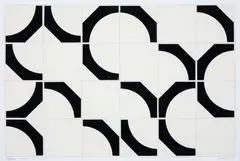 Revoada (Edifício Mandadori - Milão) by Athos Bulcão, 1999, serigrafia sobre papel, offered Jun 2018
