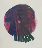 Ressinto Dôr by Maria Bonomi, 1989, xilogravura sobre papel, offered Jun 2018