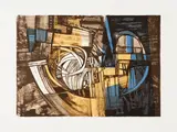 Roberto Burle Marx, Canândula, 1987, litogravura sobre papel