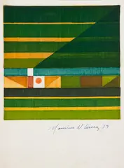 Sem Título by Maurício Nogueira Lima, 1979, caneta hidrocor sobre papel, offered Jun 2018