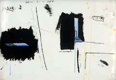 Sub 1 by Marcelo Solá, 2004, técnica mista sobre papel, offered Jun 2018