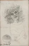 Figura Feminina by Di Cavalcanti, grafite sobre cartão, offered Jun 2018