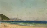 Agustín Salinas Teruel, Rio de Janeiro, 1910, óleo sobre madeira