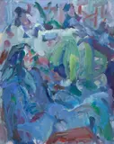 Antonio Helio Cabral, Sem Título, 1985, óleo sobre tela