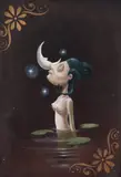 Edu Cardoso, Amazona, 2014, óleo sobre tela