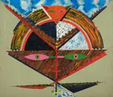 Miguel Santos, Caruaru I, 1992, óleo sobre tela