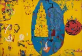 Fernando Barata, La Serrule de la Serpent, 1991, acrílica sobre tela