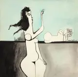 Mulheres by Aldemir Martins, 1966, nanquim e aquarela sobre papel, offered Jun 2018