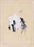 Manabu Mabe, Sem Título, 1966, guache sobre papel
