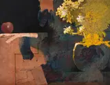 Sérgio Ferro, Sem Título, óleo sobre tela