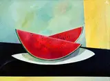Melancias by Aldemir Martins, 1978, óleo sobre tela, offered Jun 2018