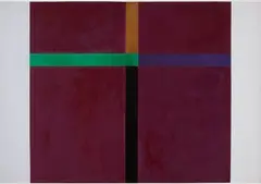 Sem Título by Eduardo Sued, 1986, óleo sobre tela, offered Jun 2018