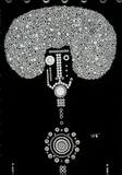 Niobe Xandó, Black Power I, 1970, serigrafia sobre papel