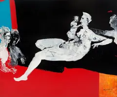 Sem Título by Manabu Mabe, 1982, óleo sobre tela, offered Jun 2018
