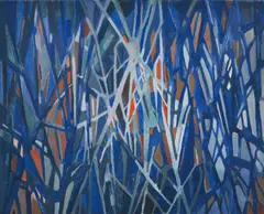 Sem Título by Roberto Burle Marx, 1963, óleo sobre tela, offered Jun 2018