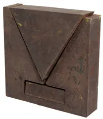 Amílcar de Castro, Sem Título, escultura em aço SAC50