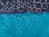 Marina Saleme, Estrelada 2, 2008, óleo sobre tela