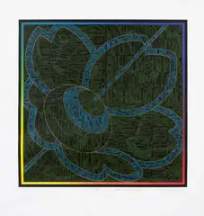 Pião by Kazuo Wakabayashi, 1994, serigrafia sobre papel, offered Apr 2018