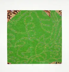 Komo Inu by Kazuo Wakabayashi, 1995, serigrafia sobre papel, offered Apr 2018