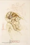 Sem Título by Salvador Dalí, litogravura sobre papel, offered Apr 2018
