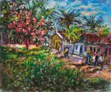 Sergio Telles, Ateliê do Pintor na Cidade de Porto Seguro (Casa Amarela)