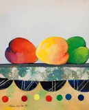 Mangas by Aldemir Martins, 1988, acrílica sobre tela, offered Apr 2018