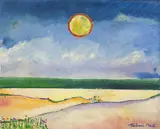 Paisagem by Aldemir Martins, 1997, acrílico sobre tela, offered Apr 2018