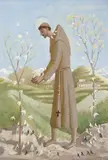 São Francisco by Fulvio Pennacchi, 1978, óleo sobre placa, offered Apr 2018
