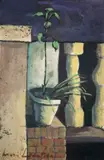 Vaso de Flor by Maria Leontina da Costa, técnica mista sobre papel, offered Apr 2018