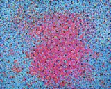Supernova Starburst by Marysia Portinari, 2017, óleo sobre tela, offered Apr 2018