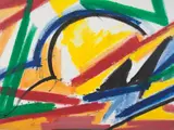 Sem Título by Felipe Senatore, 1993, acetato de polivinila e resinas acrílicas sobre tela, offered Apr 2018