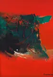 Sem Título by Tikashi Fukushima, óleo sobre tela, offered Apr 2018