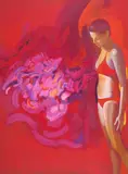 Glauco Rodrigues, Diálogo do Vento com o Mar, 1989, óleo sobre tela