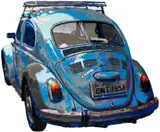 Invisível XV by Camille Kachami, 2007, pelúcia sobre lona automotiva, offered Apr 2018