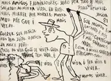 Poemas José Antonio da Silva by José Antônio da Silva, 1981, nanquim sobre papel, offered Apr 2018