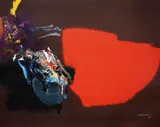 Flor do Outono by Manabu Mabe, 1986, óleo sobre tela, offered Apr 2018