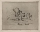 Tarsila do Amaral, Paisagem Antropofágica, litografia sobre papel