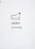 Leonilson, Sem Título, 1986, caneta permanente sobre papel