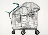 Los Carpinteros, Trash Shopping Cart (Version Grande)