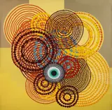 Beatriz Milhazes, Serpentina, 2003, serigrafia sobre papel