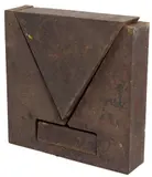 Amílcar de Castro, Sem Título, escultura em aço SAC50
