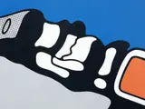 Claudio Tozzi, Cinturão, 1971, serigrafia sobre papel