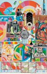 Bash by Eduardo Paolozzi, 1971, serigrafia e colagem sobre papel, offered Nov 2017