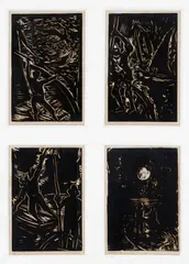 Sem Título by Oswaldo Goeldi, xilogravura sobre papel, offered Nov 2017