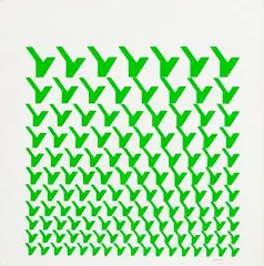 Michel Deverne, Sem Título, colagem sobre papel