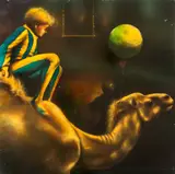 Camelo by José Lourenço, 1973, óleo sobre tela, offered Nov 2017