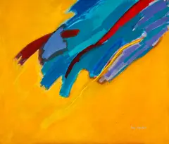 Sem Título by Luiz Aquila, 1981, óleo sobre tela, offered Nov 2017
